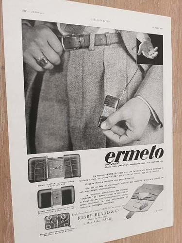 Montre ermeto gant neyret - ermeto,