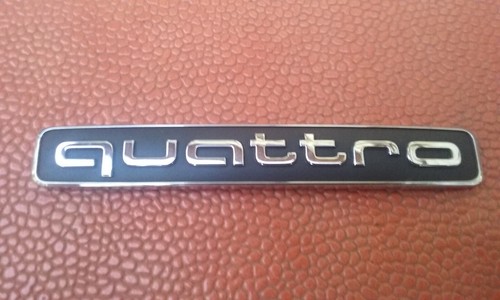 Audi quattro a5 a6 - "quattro",