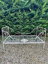 Lit en fer forgé pliable ancien années 1880