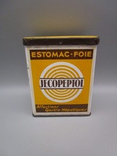 Boite en tôle publicitaire