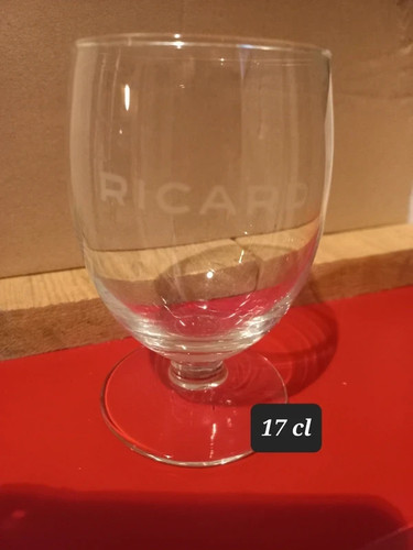 Verre ballon ricard - un, de