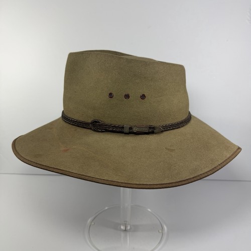 Akubra cattleman green wool - akubra,