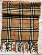 Echarpe en 100% laine _ Burberrys by Glenmac _ 33cm x 140cm foulard scarf