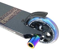 Blunt Stunt Scooter Patères Aluminium Avec Essieu Broyer Tiges Rainbow Neochrome