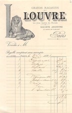 1891 GRANDS MAGASINS DU LOUVRE