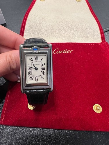 Montre cartier tank basculante - montre,