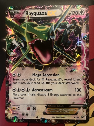 Pokemon rayquaza xy66 promo - ex,