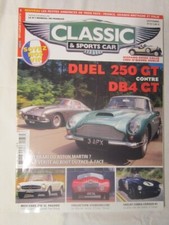 CLASSIC & sports car N°33 /Ferrari 250 GT-ASTON DB4 GT/230 SL Pagode/Shelby
