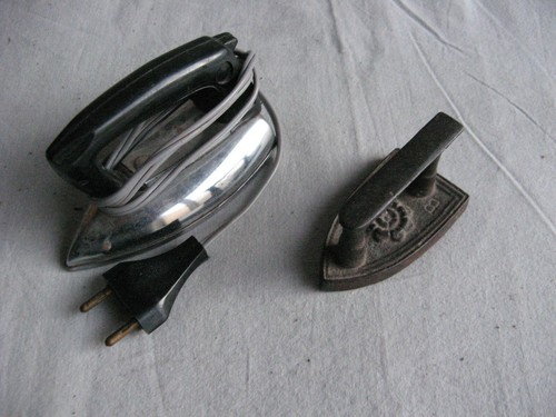 Paire anciens fer - paire,