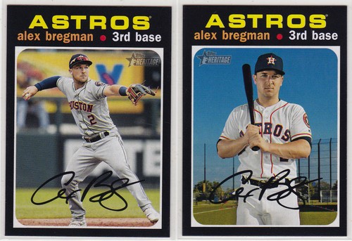 Alex bregman astros 2020 - bregman, topps