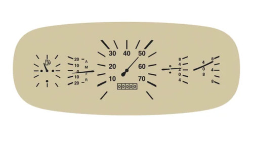 Austin j40 dashboard clocks - dashboard,