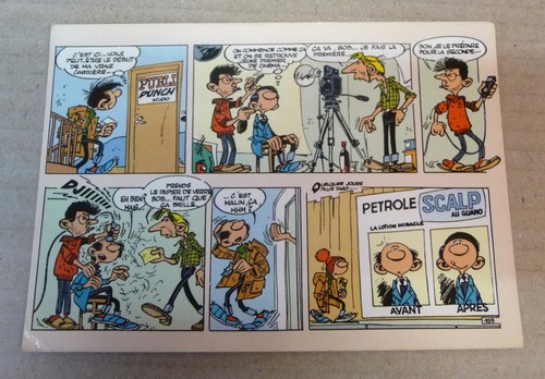Carte postale gaston lagaffe - postale,