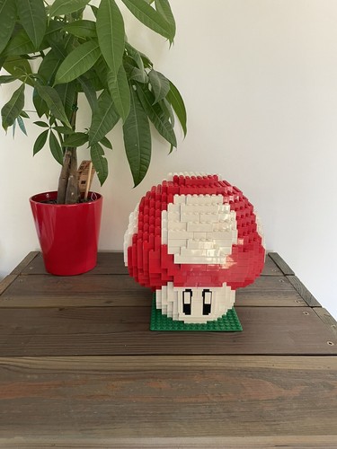 Toad champignon geant lego - champignon,