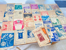 Partitions Musiques Anciennes * Music Hall * Lot de 50