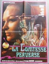 La Comtesse Perverse Affiche ORIGINALE Poster 60/80 23/32 1974 Jess Franco