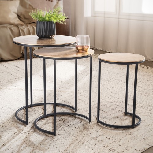 Finebuy table appoint lot - d'appoint, de