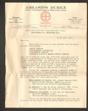 GENNEVILLIERS (92) USINE d'ABRASIFS / PAPIERS, RUBANS, PRODUITS "DUREX" en 1951