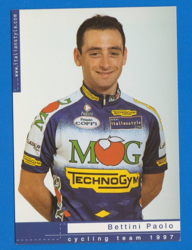 Cyclisme carte cycliste paolo - cyclisme,