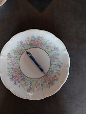 PLAT CIRCULAIRE THEODORE HAVILAND DECOR SOLANGE PATRY BIE DIAMETRE 32 CM