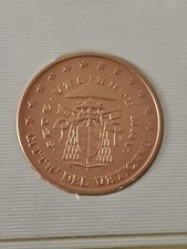 5 CENTS EURO VATICAN 2005 SEDE VACANTE / ISSU DU COFFRET / VATICANO