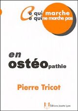 En osteopathie - Pierre Tricot - V2052889