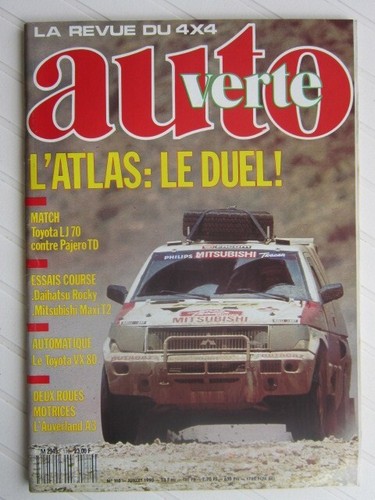 Auto verte 4x4 - verte, 110