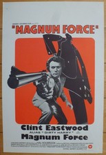 MAGNUM FORCE Clint Eastwood 1973 Affiche Belge Originale 36x55 Movie Poster