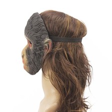 Masque de singe animal pour déguisement, couvre-visage pour jeux de rôle,