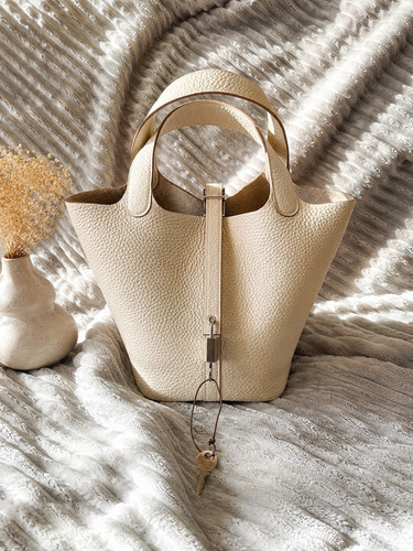 Sac hermes picotin crai - hermes, 18