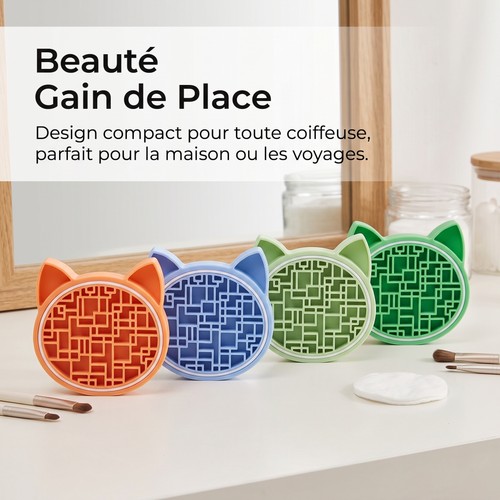 Nettoyant pinceaux maquillage