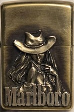 Briquet Zippo Marlboro Cowgirl