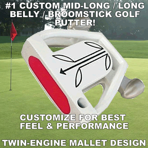 Lefthand ghost mallet - mallet, long