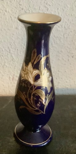 Vase porcelaine bleue - vase, en