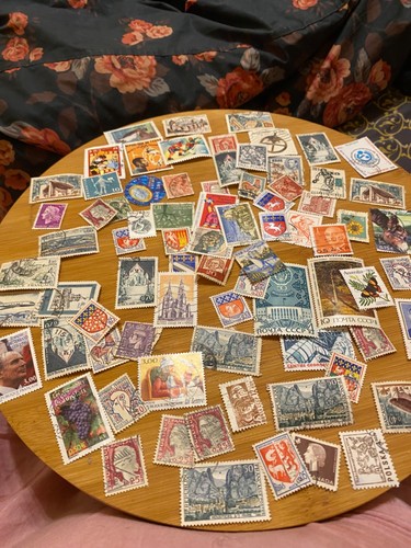 Lot timbres obliteres - de,