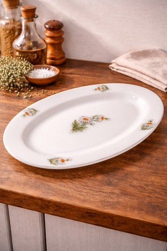 Plat service ovale - de,