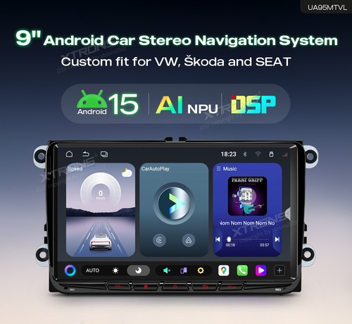 Xtrons ua95mtvl autoradio - autoradio, golf