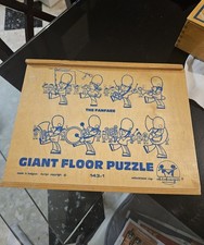 jeu ancien puzzle en bois