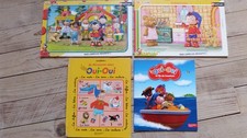 Lot enfants Oui-Oui, puzzles, imagier, livre à partir de 2-3  ans