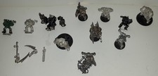 Warhammer Space marines 11 figurines en métal morceaux