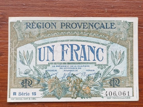 Billets nécessité franc - de,