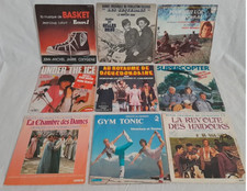 Bo feuilletons et séries télé 70' -80's - lot de 9x45trs