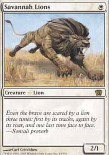 Mrm english lions des - mrm, savanes
