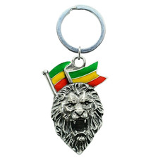 Porte-clés en étain Lion of