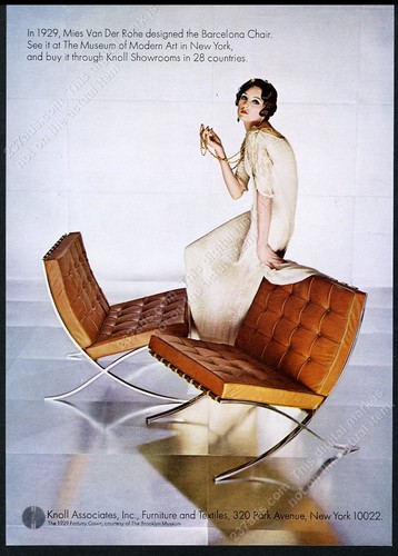 1967 barcelona chair - 1967,