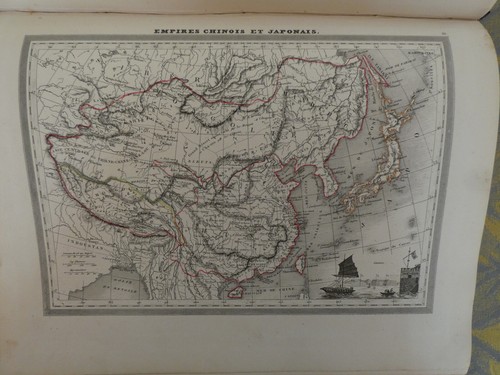 Carte illustrée issue atlas