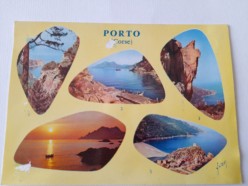 Carte postale corse du - corse,