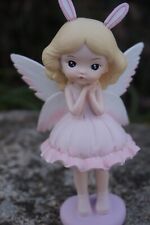 TPA015 A      FIGURINE  BEBE FEE FAIRY FILLE ROSE   ANGE MANGA ENFANT   K-POP