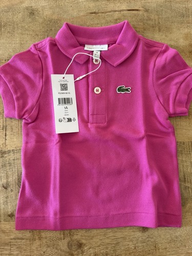 Lacoste polo enfant - lacoste, rose