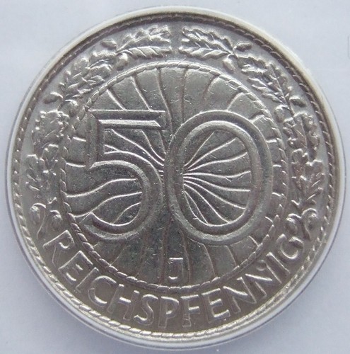 Monnaie weimar république - monnaie, 50
