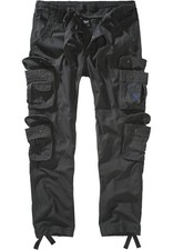 BRANDIT Pantalons Homme En Coton Militaire Avec Poches Pure Slim Fit Anthracite